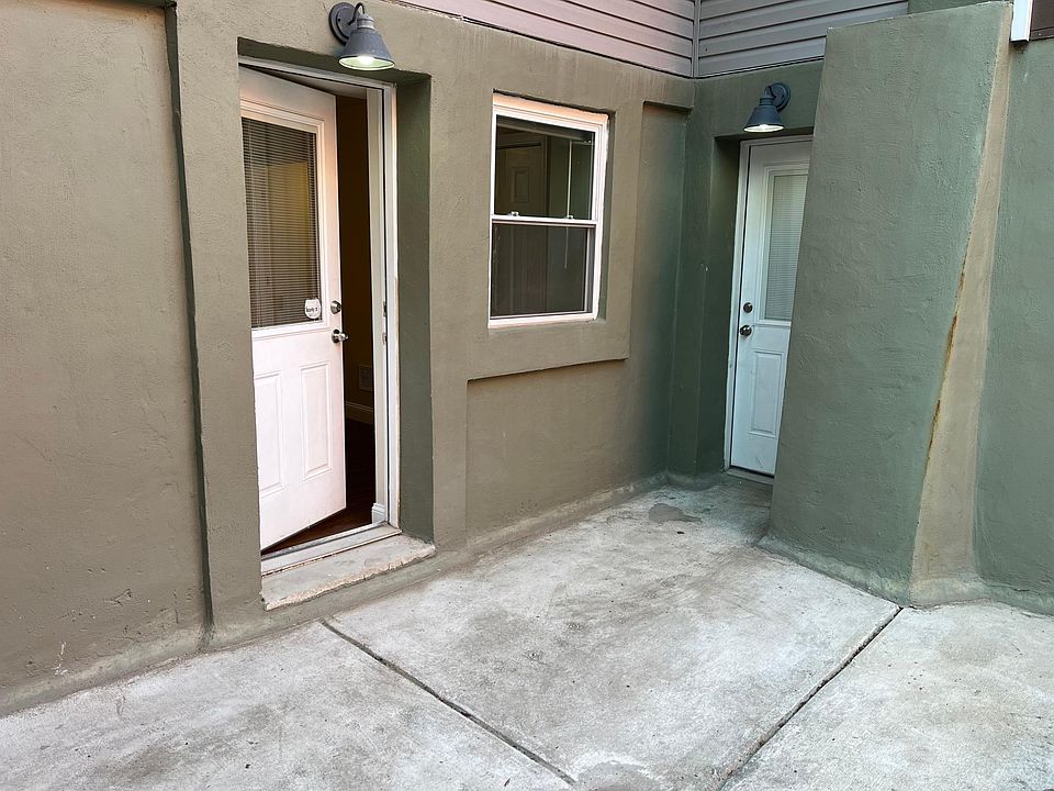 Patio exclusive to unit