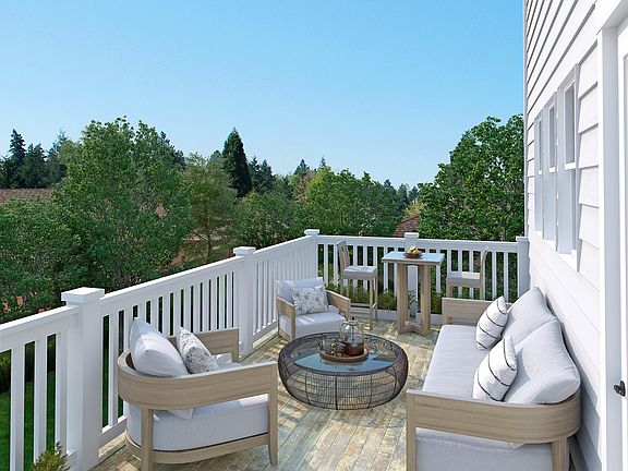 Deck for outdoor entertaining