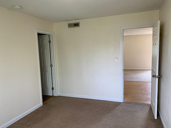 1st bedroom. Bathroom and closet located in this room.