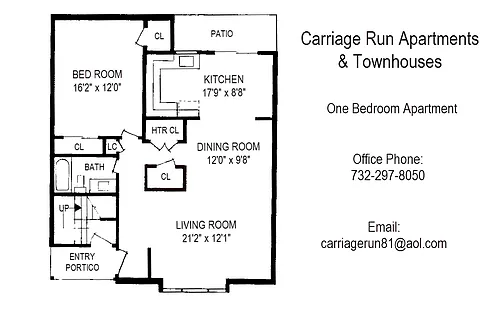 Floor plan One Bedroom