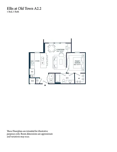 Floor plan A2.2 Att