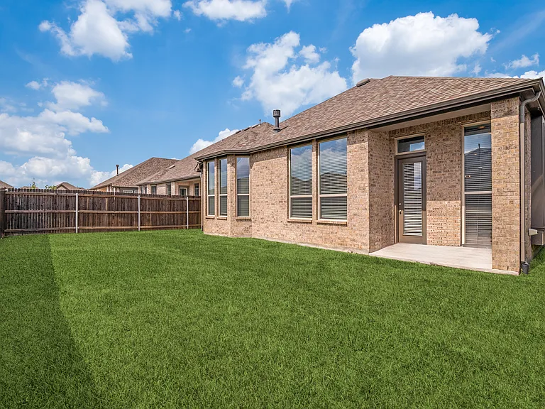 Spaceous backyard