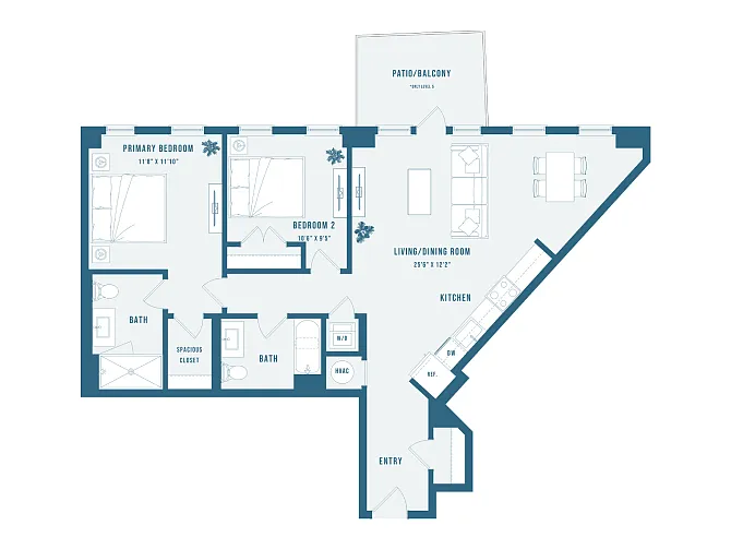 Floor plan Colette D3