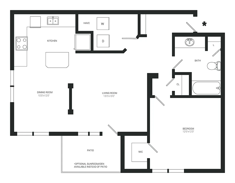 Floor plan Aspen