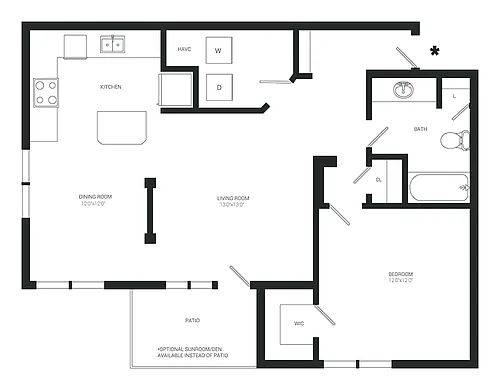 Floor plan Aspen