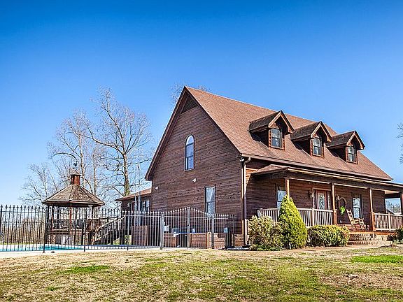 Custom built Redwood house