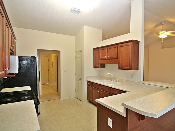 Kitchen with Vaulted Ceiling