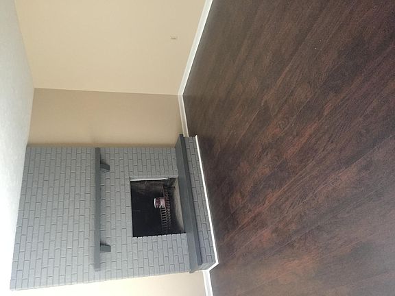 Living room with fire place