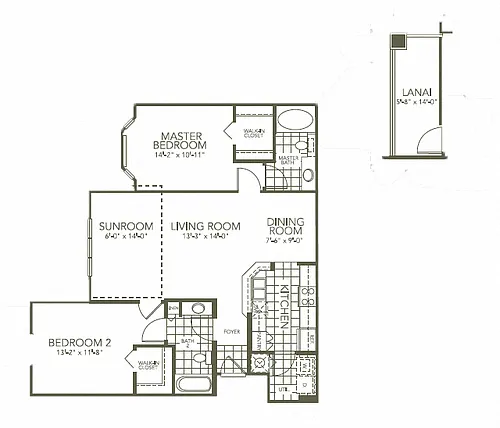 Floor plan Snowberry Drop