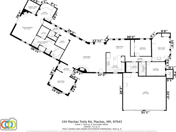 154 Placitas Trails Rd, Placitas, NM 87043