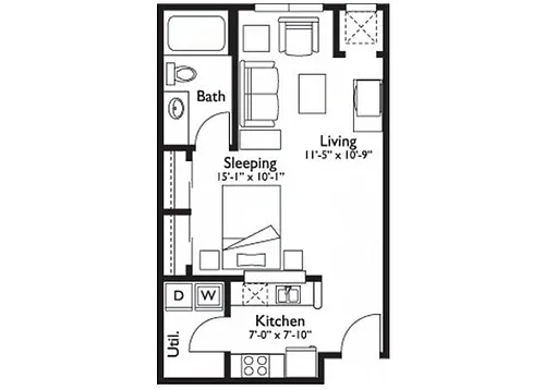 Floor plan The Shale