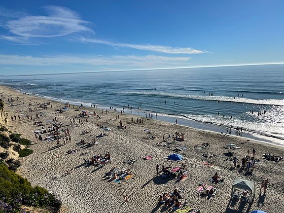 Beach right around the corner