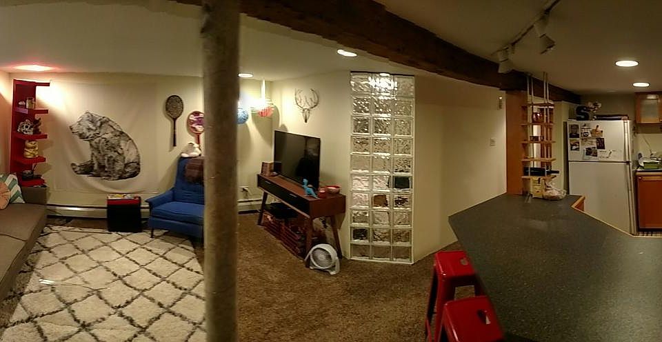 Panoramic Living/Kitchen/Eating Areas