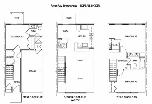 Floor plan Topsail Classic