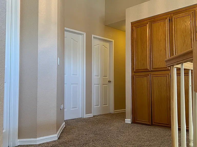 Upstairs Landing w/ Linen Closet
