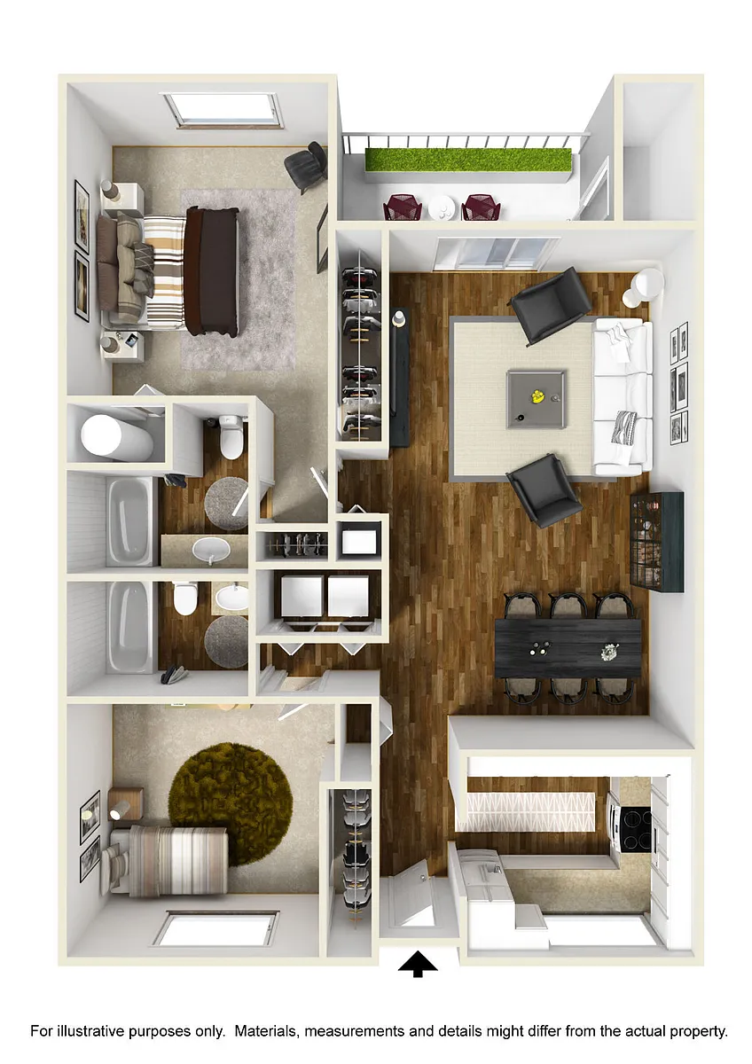 Floor plan B4
