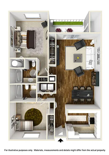 Floor plan B4