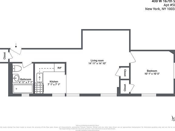 2nd image of 444 W 167th St #5D