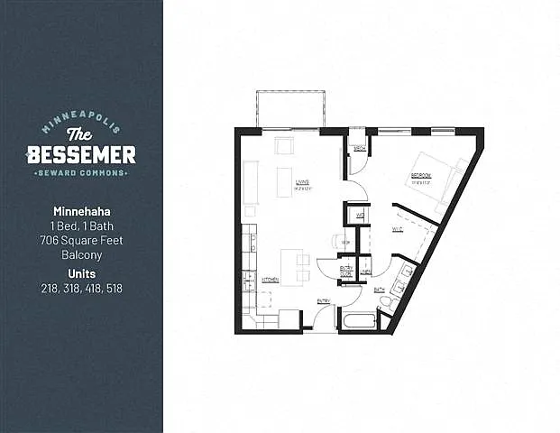 Floor plan Minnehaha