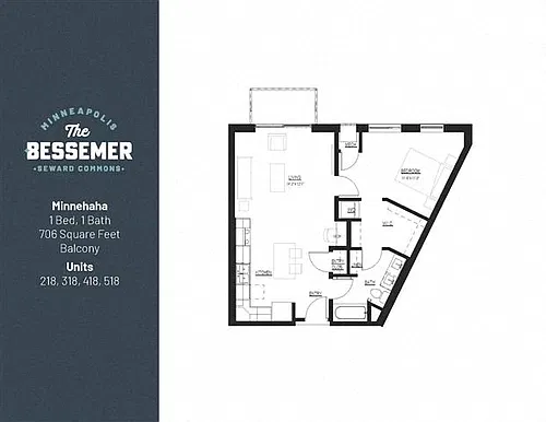 Floor plan Minnehaha
