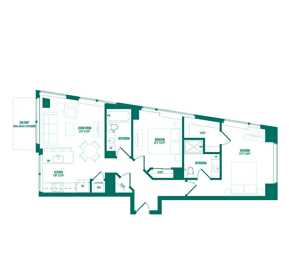 Floor plan B10H2