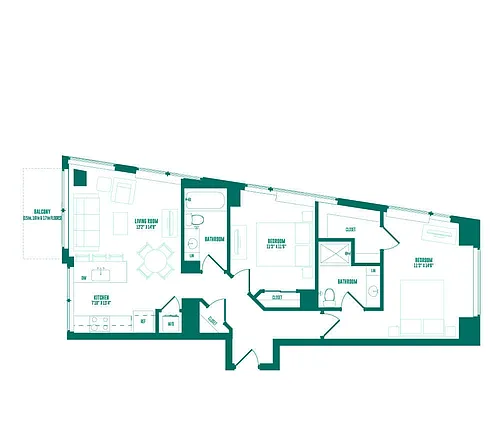 Floor plan B10H2