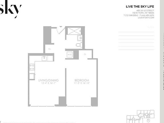2nd image of 605 W 42nd St Ph 3J