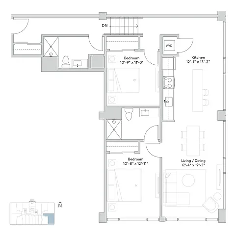 Floor plan arc2bg