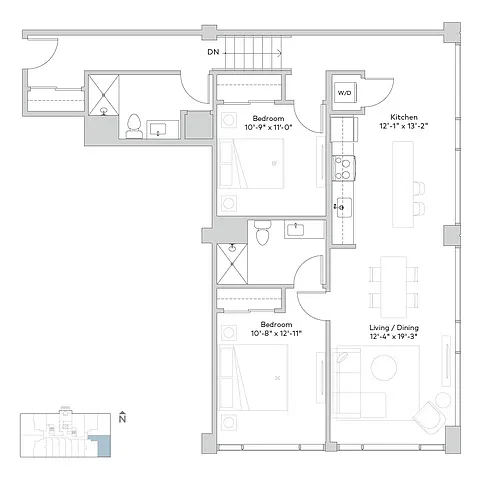 Floor plan arc2bg