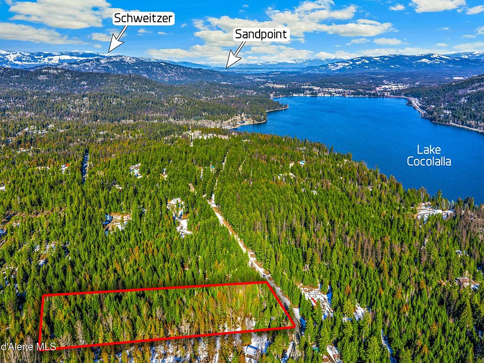 Approximately 15 minutes to Sandpoint & Athol>