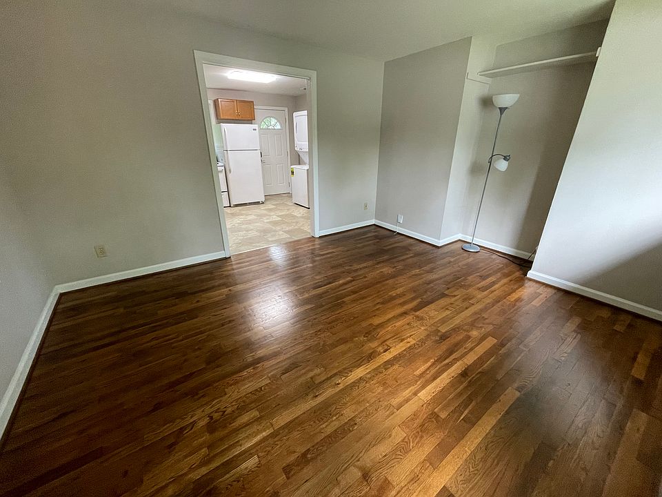 Each apartment has a nice size living room with hardwood flooring