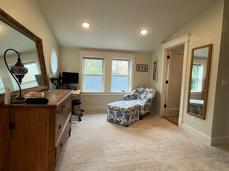 open and spacious primary bedroom