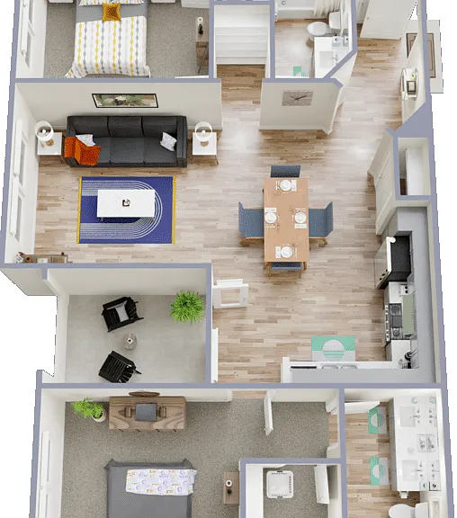 B1 Floorplan Diagram