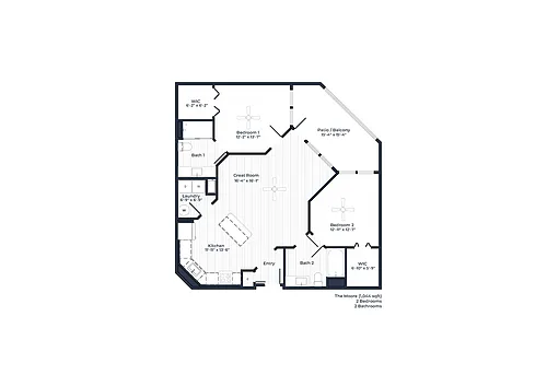Floor plan The Moore