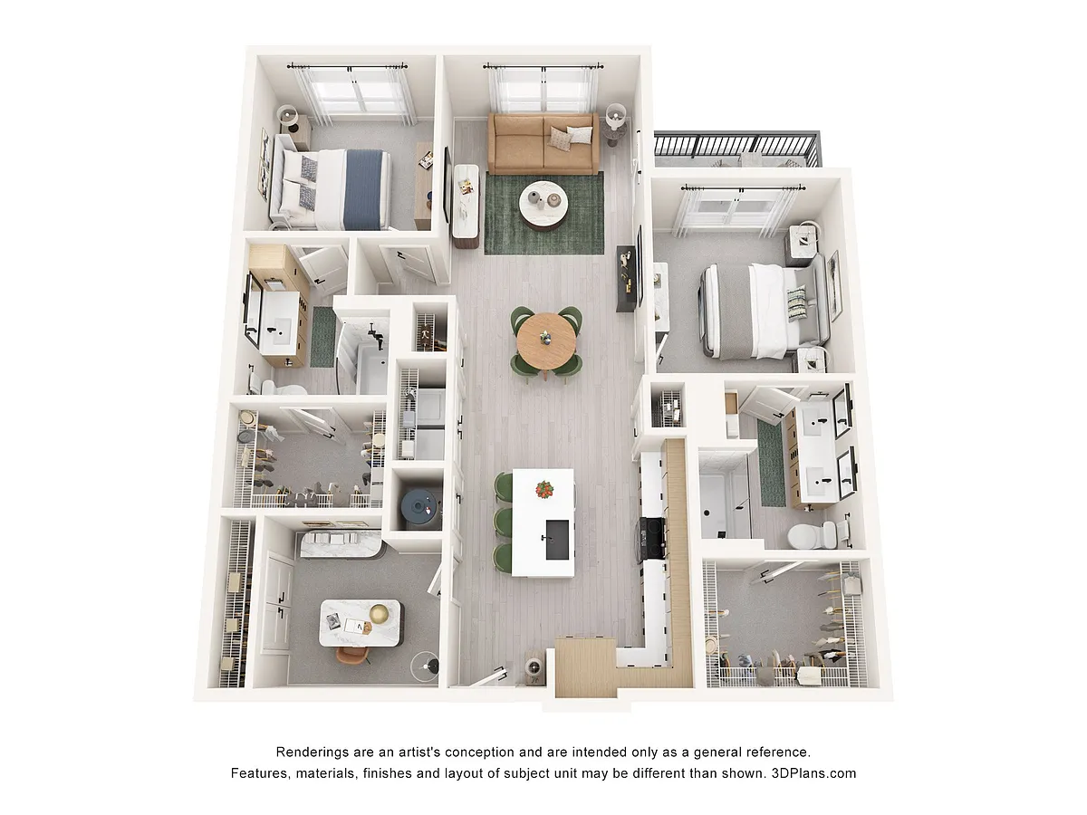 Floor plan B4 Den