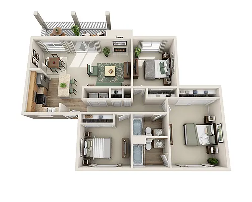 Floor plan The Marin (C2)