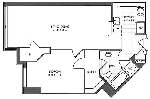 Floor plan Eisenhower