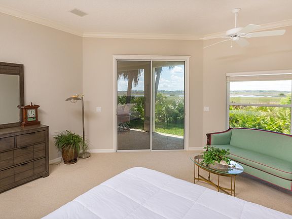 Master access to porch and view