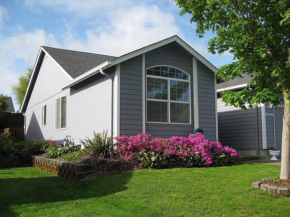 Fresh exterior paint