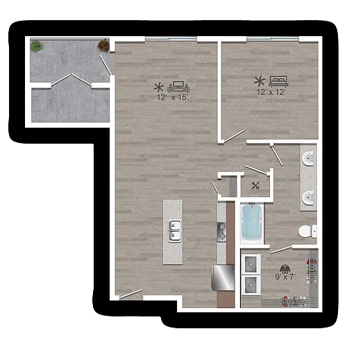 Floor plan 1 G