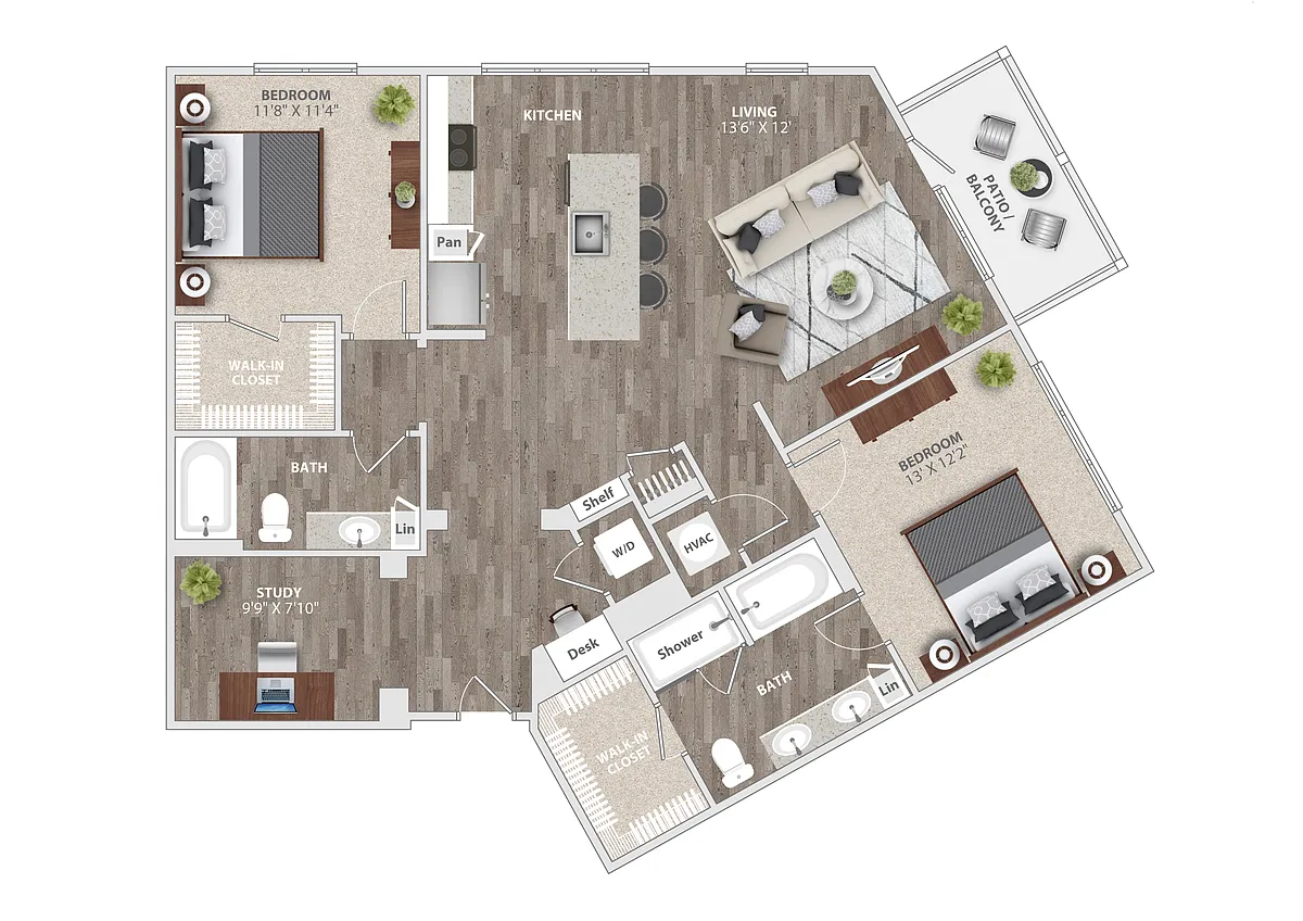 Floor plan B14
