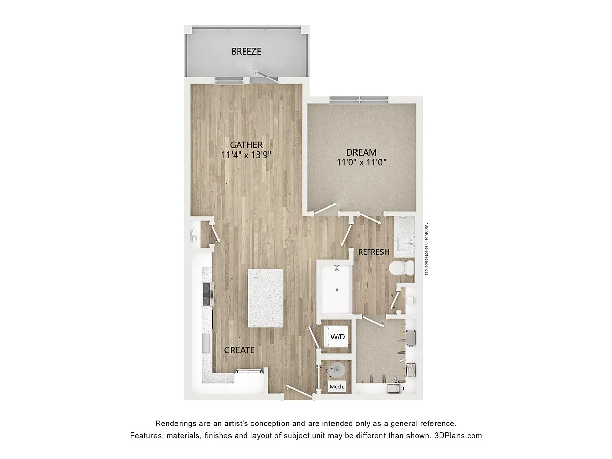 Floor plan A11