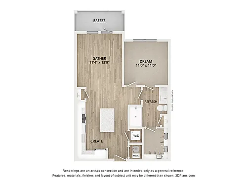 Floor plan A11