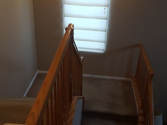 Solid oak banister/railing