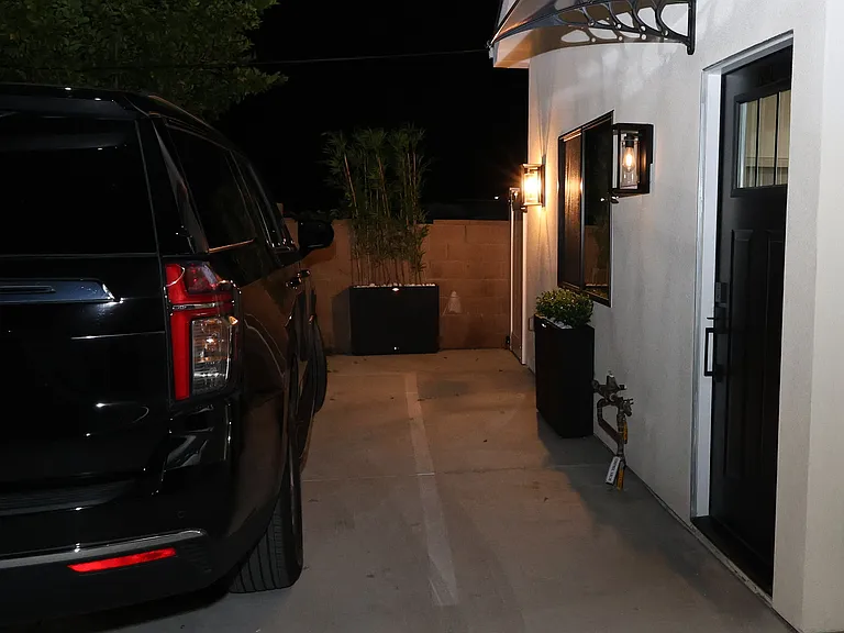Entrance Door and Free Parking