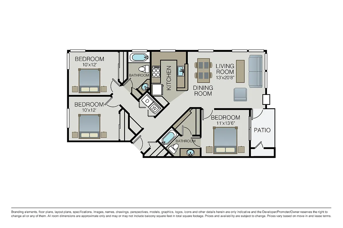 Floor plan The Saratoga