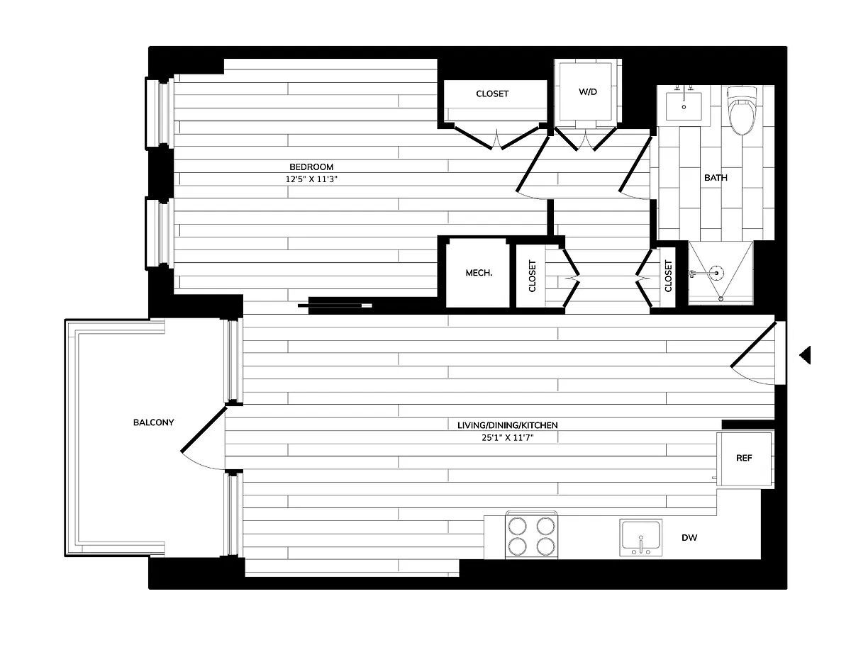 Floor plan A7