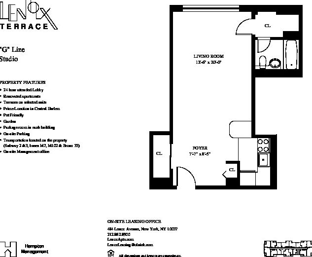 1st image of 40 W 135th St APT 14G
