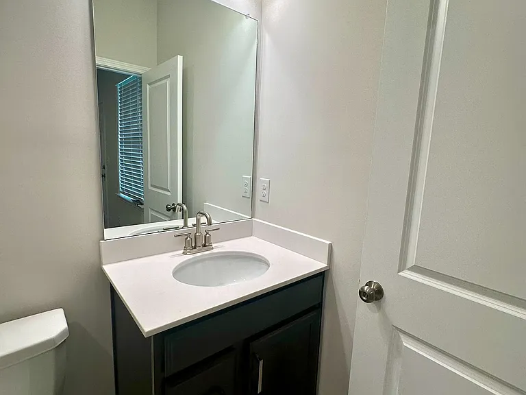 Downstairs guest bath.