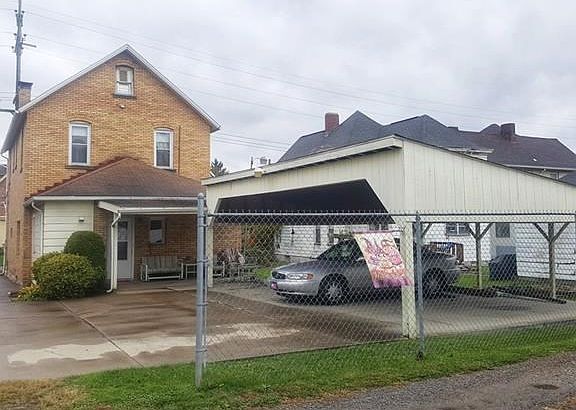 Carport and patio area